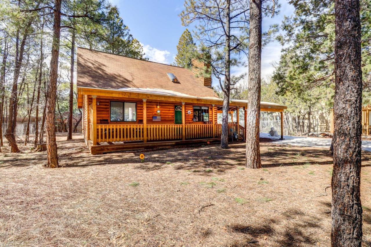 Lakeside Cabin Rental With Hot Tub - Close To Hiking Pinetop-Lakeside Exteriör bild