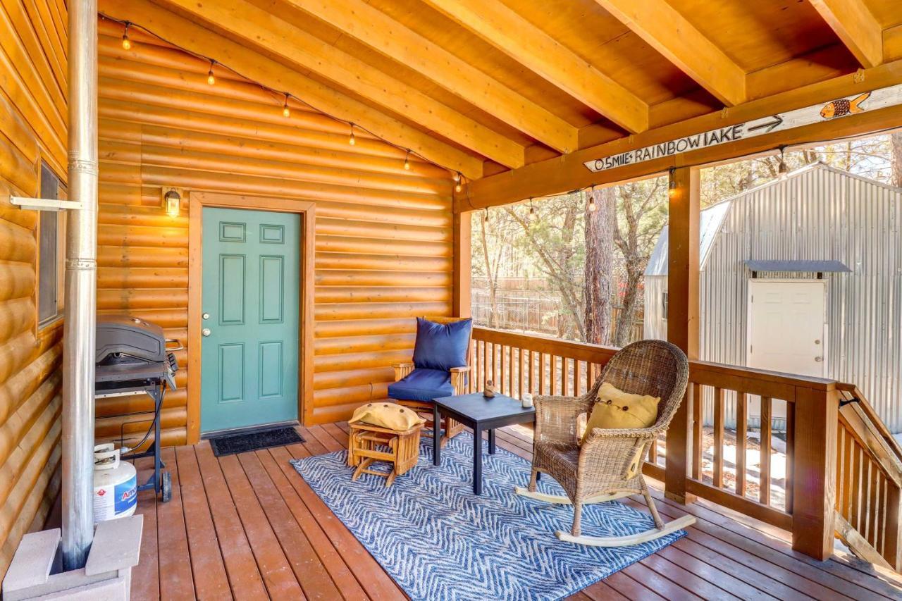 Lakeside Cabin Rental With Hot Tub - Close To Hiking Pinetop-Lakeside Exteriör bild