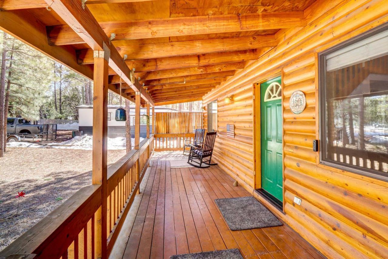Lakeside Cabin Rental With Hot Tub - Close To Hiking Pinetop-Lakeside Exteriör bild