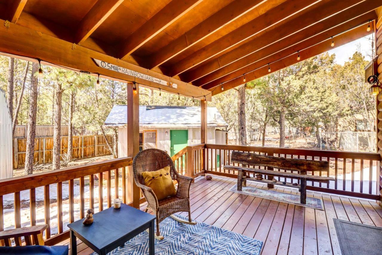 Lakeside Cabin Rental With Hot Tub - Close To Hiking Pinetop-Lakeside Exteriör bild